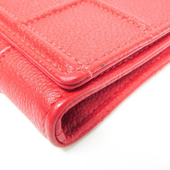 DIOR Red Leather Wallet - Picture 6 of 16